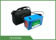 12V 20Ah Light weight Solar Light Batteries , Lithium Battery Pack 2 Years Warranty
